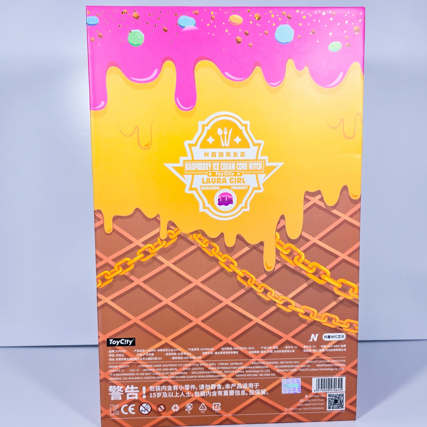 LAURA Raspberry Ice Cream Cone Witch 200% Size Limited Edition Figure