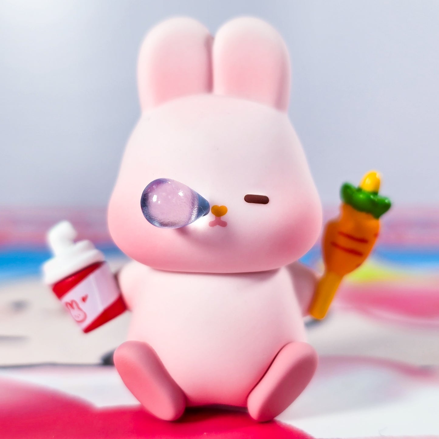 MOMO Bunny Enjoy Life Mini Bean Blind Bag Confirmed Style