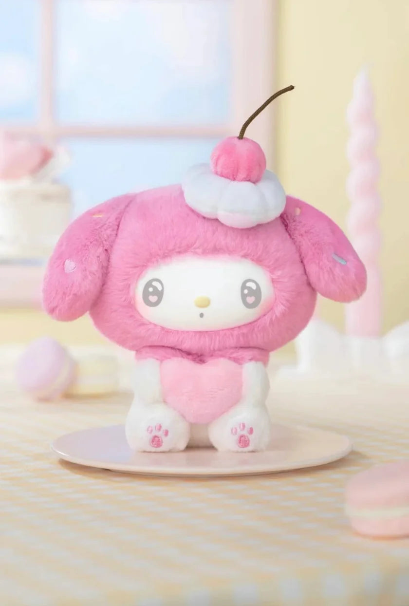 MY MELODY 50th Anniv. Milk Candy Plush Pendant Blind Box Confirmed Style