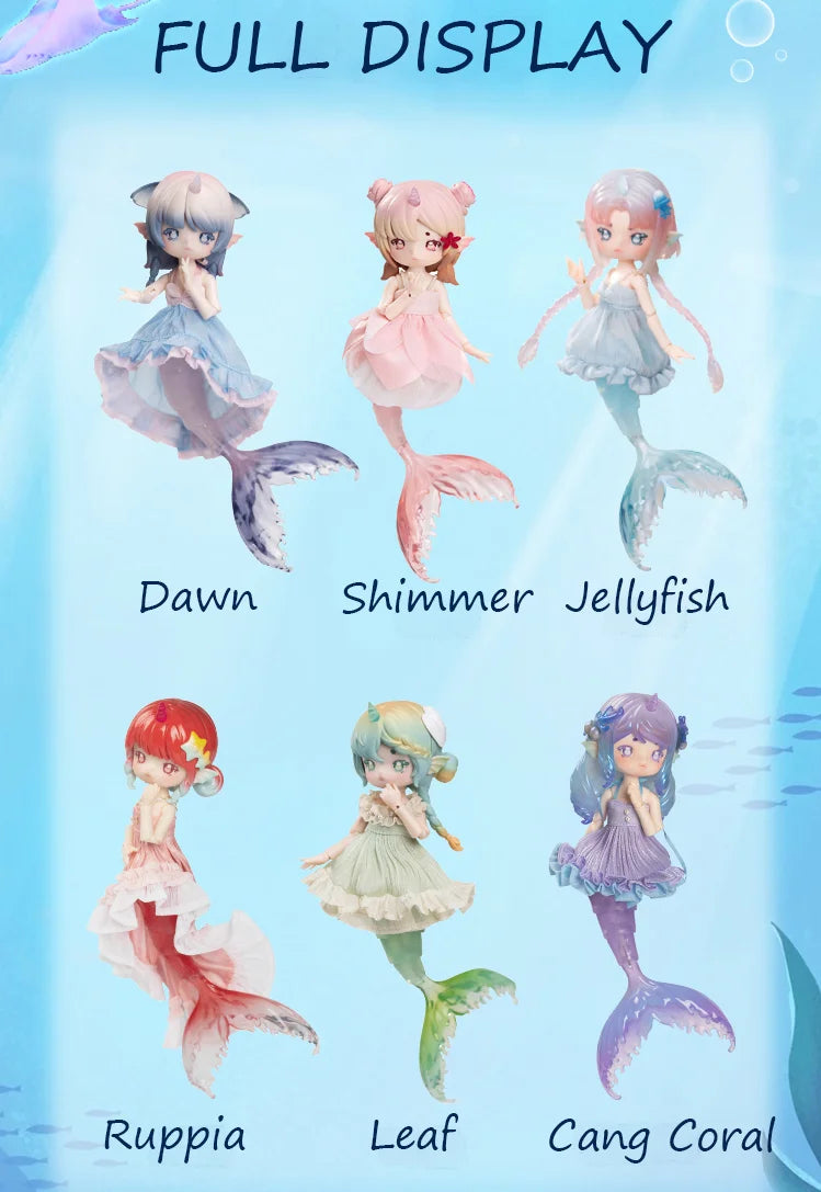 ANTU Tidal Secret Language Mermaid BJD Blind Box Confirmed Style