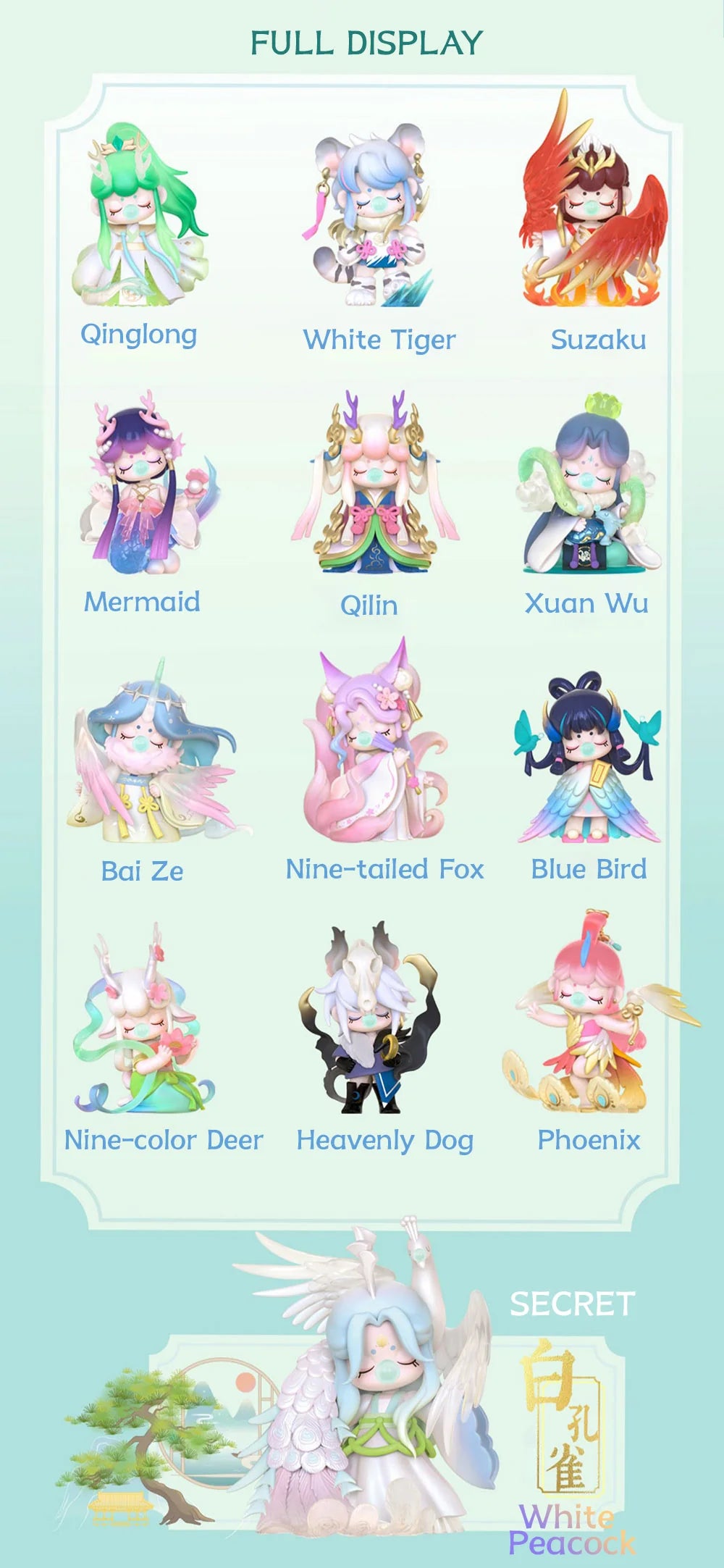 NANCI Auspicious Animals Blind Box Confirmed Style