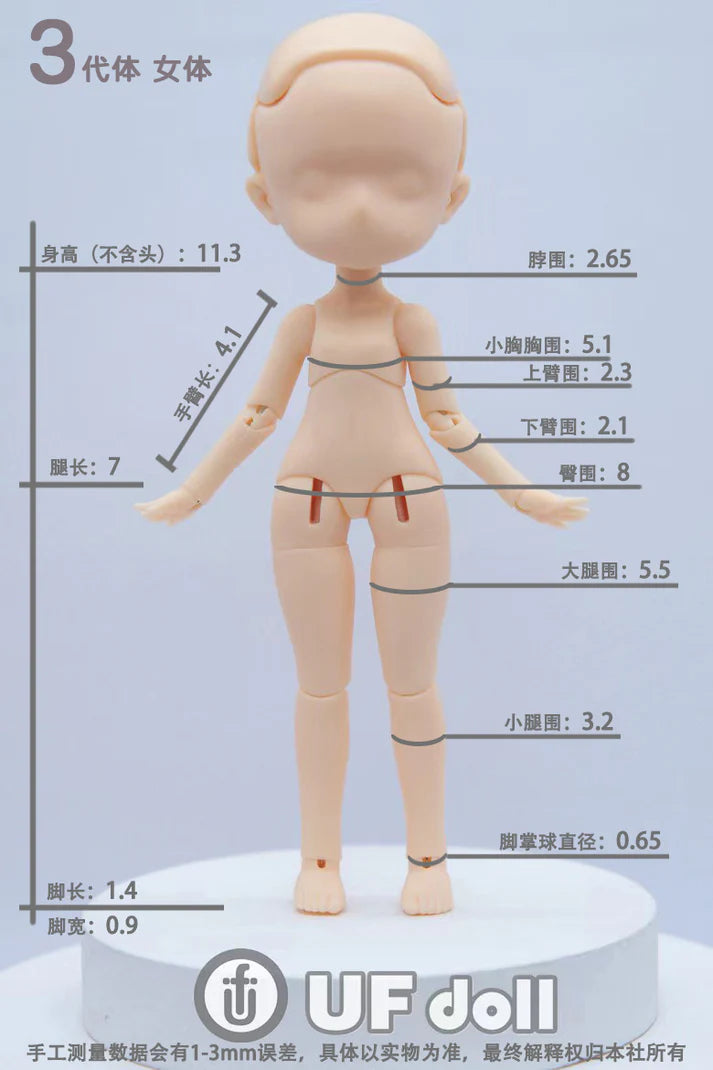 UFdoll Mini Tea 1/12 BJD - Milk