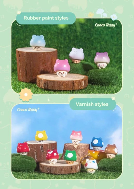 MUSHROOM CAT Mini Bean Blind Bag Confirmed Style