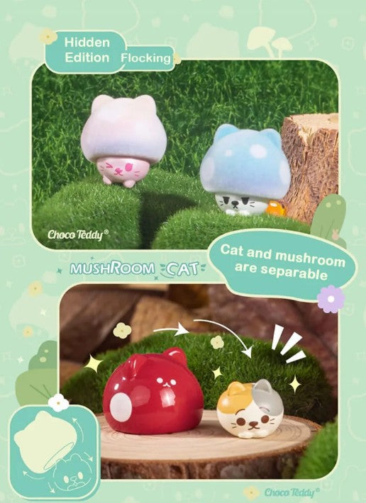 MUSHROOM CAT Mini Bean Blind Bag Confirmed Style