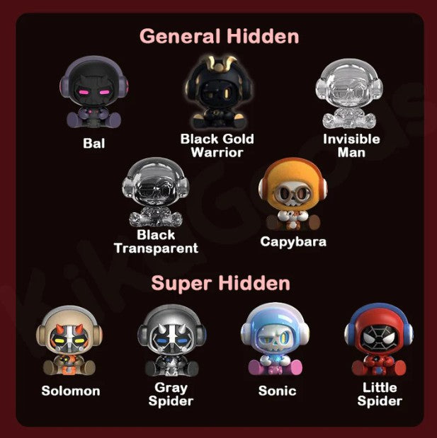 MR.BONE Baby Mini Blind Box Confirmed Style
