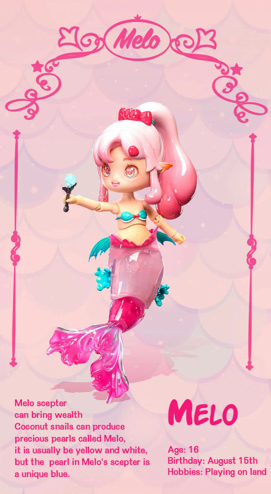 MERMAID Island BJD Blind Box Confirmed Style