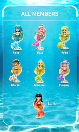 MERMAID Island BJD Blind Box Confirmed Style