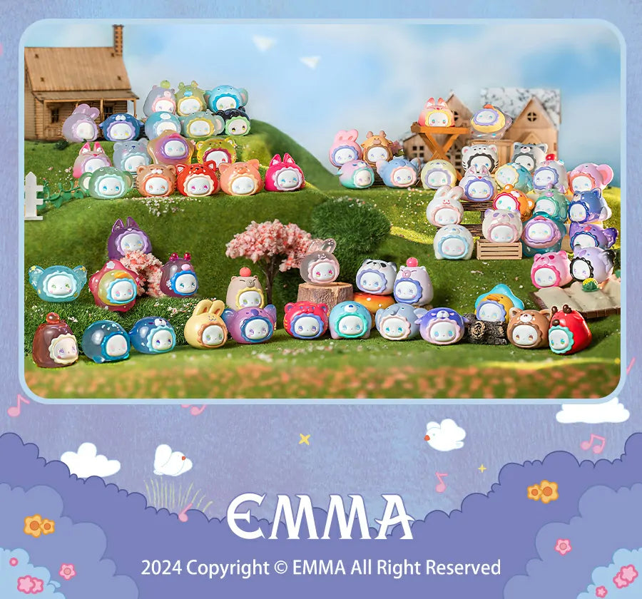 Emma Rua Rua Beans EMMA Rua Rua Zoo Bean Blind Box Confirmed Style – WatermelonPiggy