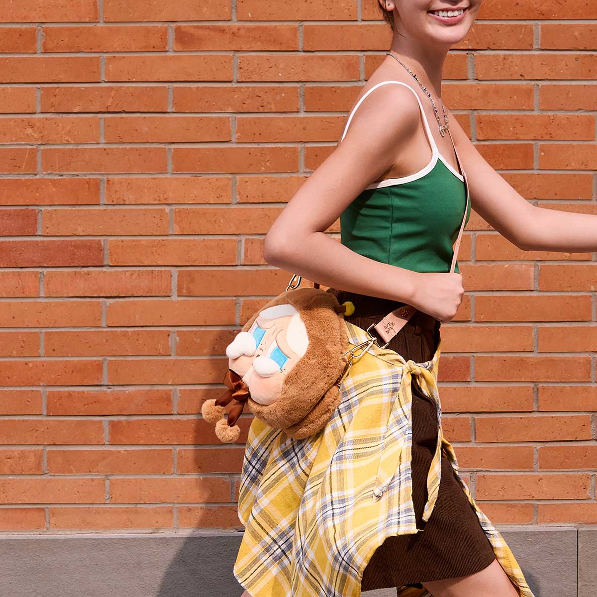 CRYBABY Crying Again Big Head Bag - I'll Bring You a Flower ...