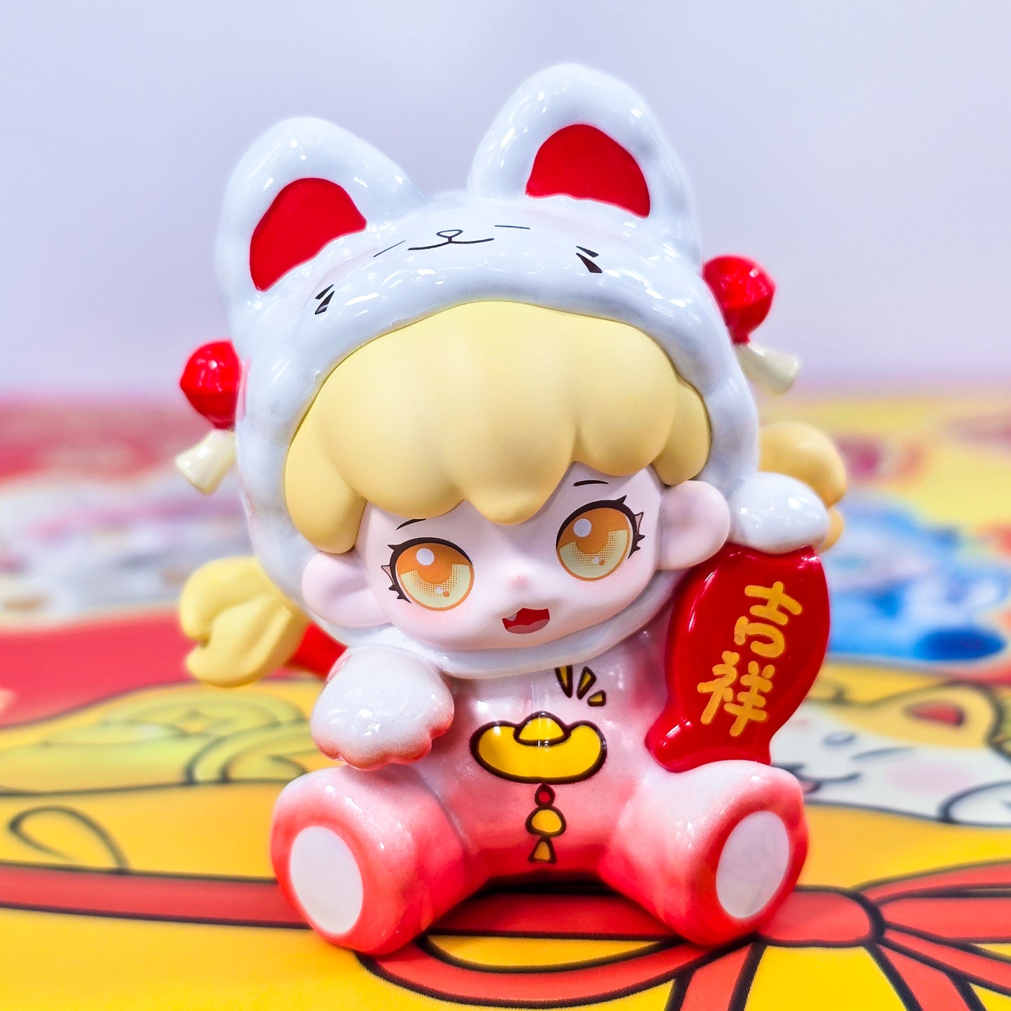 MIOCO Lucky Cat Bean Blind Box Confirmed Style