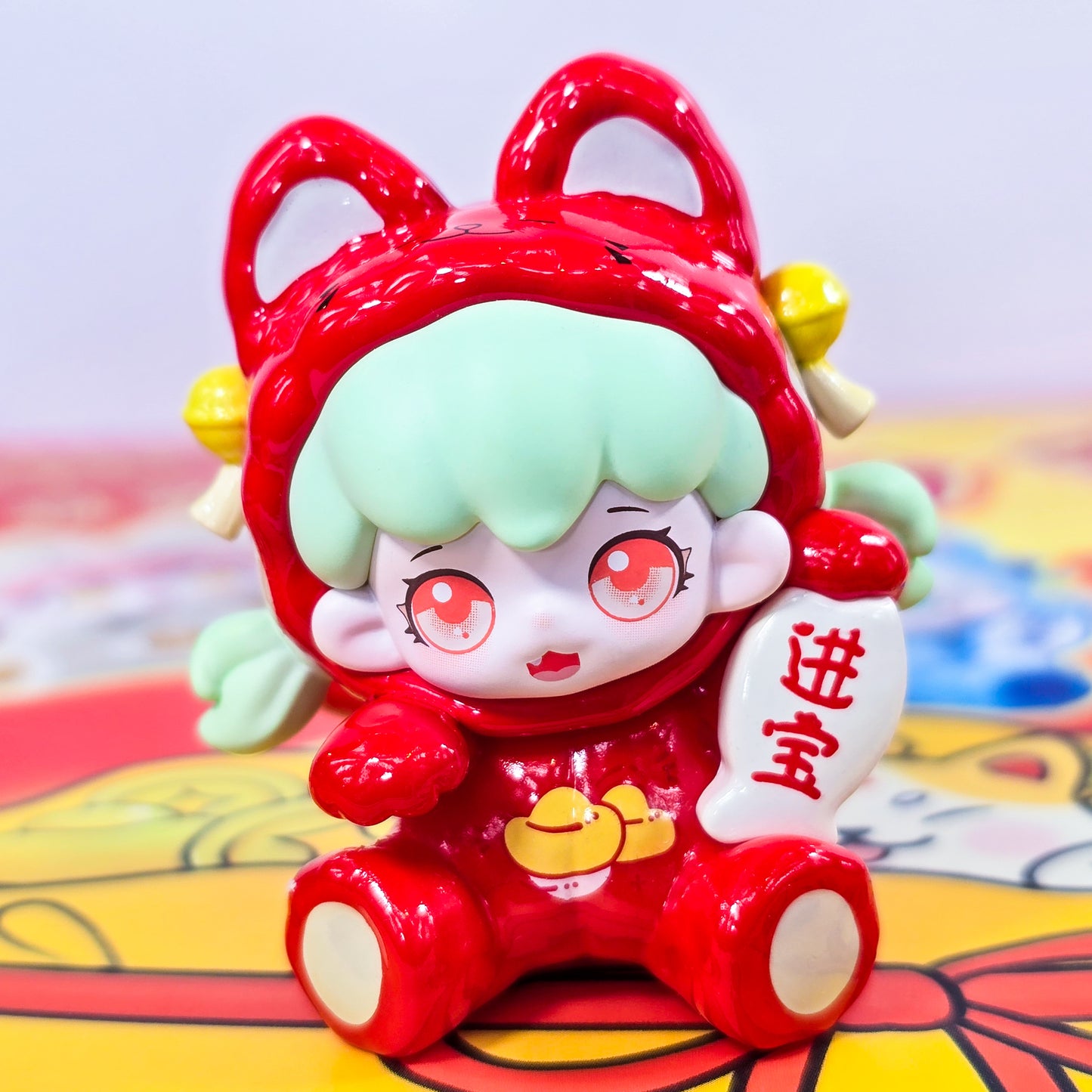 MIOCO Lucky Cat Bean Blind Box Confirmed Style