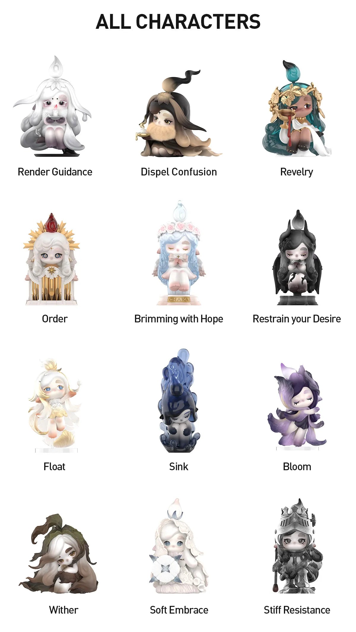 CHAKA Candle Whisper Blind Box Confirmed Style