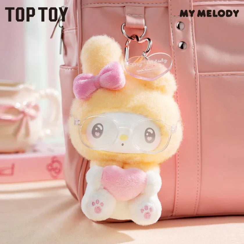 MY MELODY 50th Anniv. Milk Candy Plush Pendant Blind Box Confirmed Style