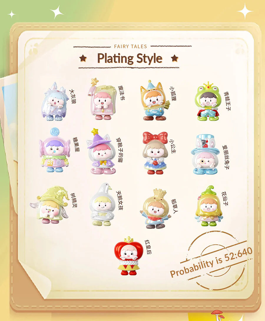 NAUGHTY BABY The Fairytale Adventures Bean Blind Bag Confirmed Style
