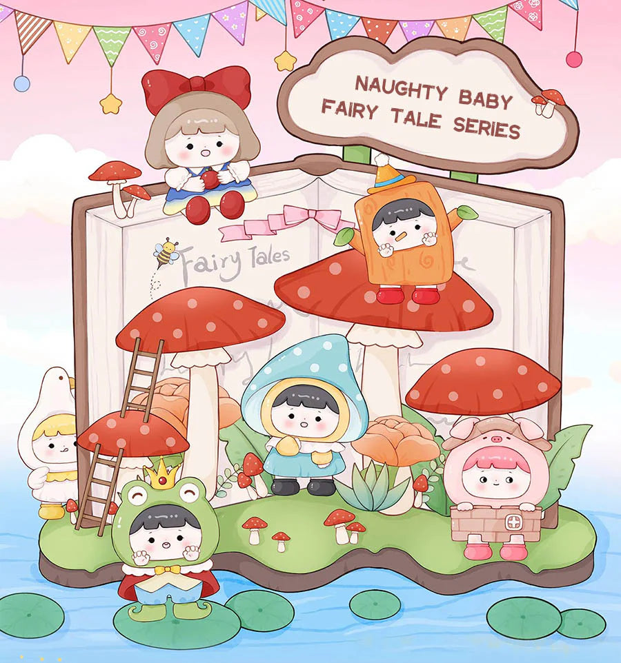 NAUGHTY BABY The Fairytale Adventures Bean Blind Bag Confirmed Style