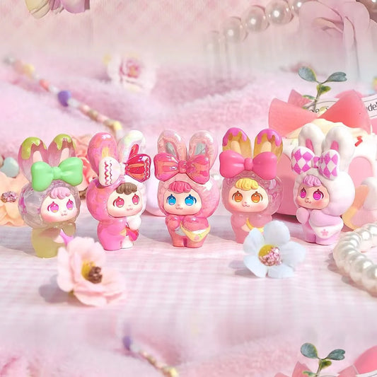SPBOMI Traveling Rabbit Bean Blind Bag Confirmed Style