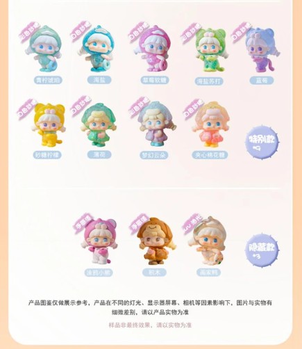 TANG TANG Happy Animals Bean Blind Box Confirmed Style